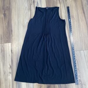 J. Jill Women's Wearever Collection Dress Size S Black Sleeveless Knee Length